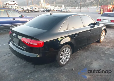 2013 Audi A4 2.0T Premium from USA, damaged, VIN WAUAFAFL0DN035363